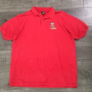 XL Wisconsin Bucky badger polo shirt